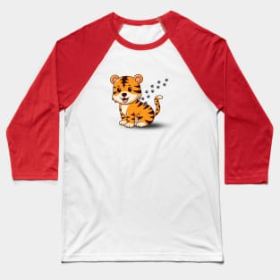 Brave tiger Baseball T-Shirt